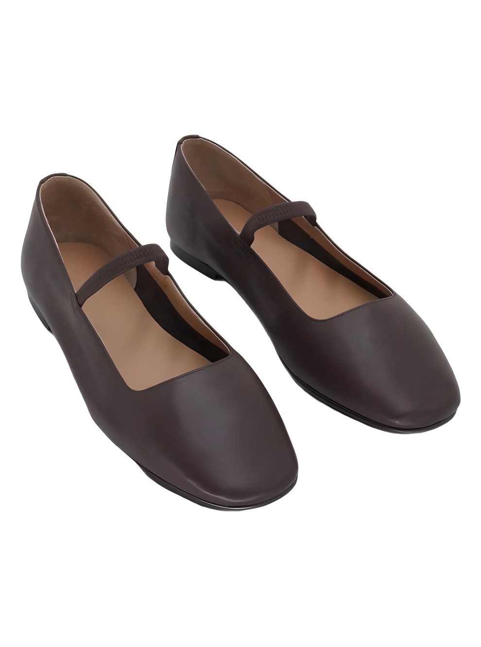 Madewell The Greta Mary Jane Flat Coffee Bean Size 8M